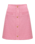 YAYING Tweed Parisian-Style Skirt