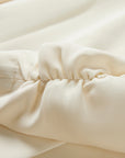 EP YAYING Mulberry Silk Pleated Coat