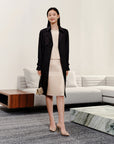 YAYING Triacetate Long Trench Coat EPIAT7307AH