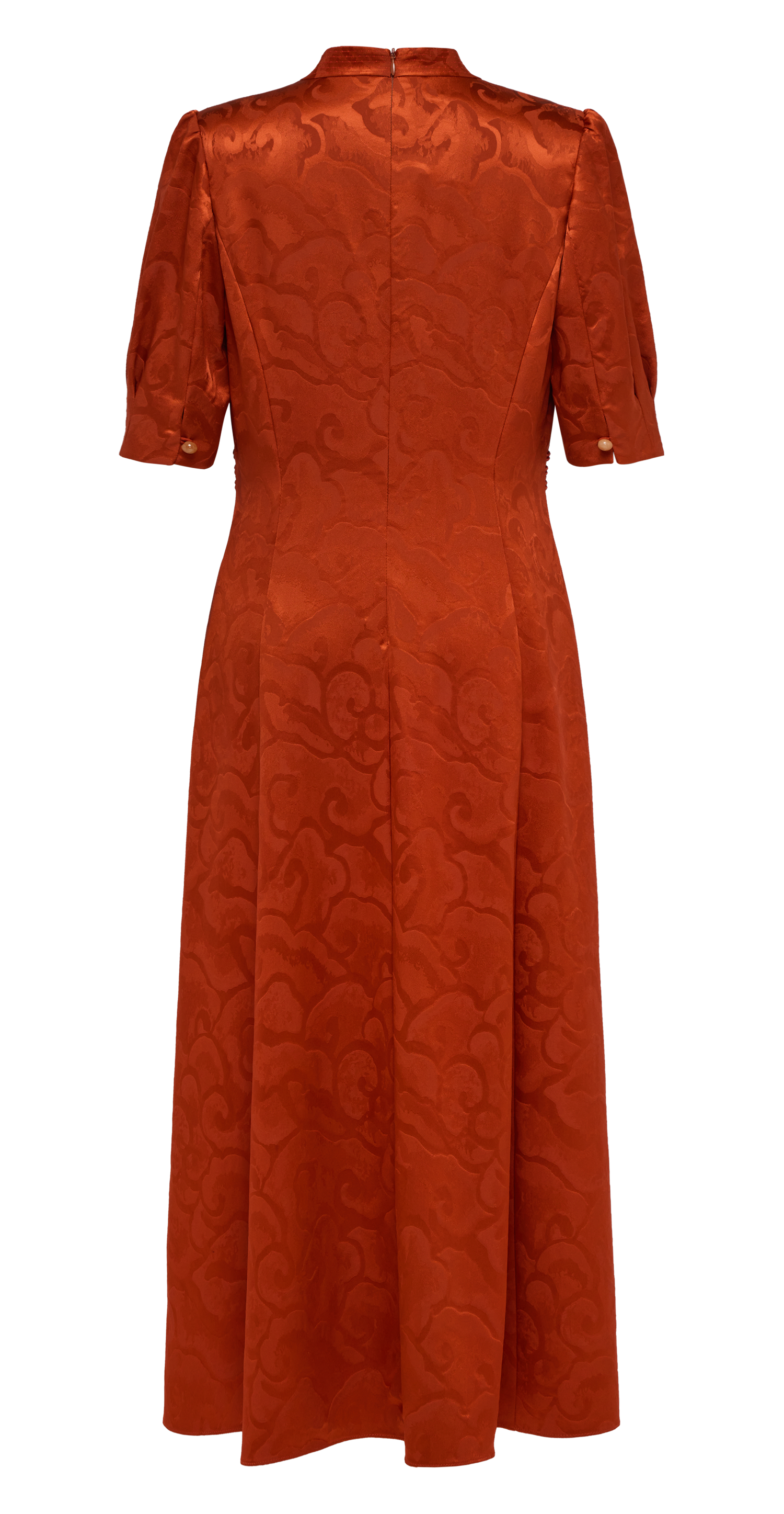 YAYING Mulberry Silk Red Dress