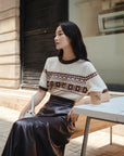 EP YAYING Yak Wool Blend T-Shirt EGKIR9527AW
