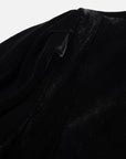 EP YAYING Lace Collar Velvet Knee Length Dress