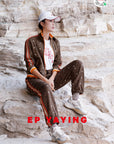 EP YAYING Cotton Printed Jacket