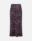 EP YAYING PATTERN MIDI SKIRT