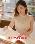 EP YAYING Silk Embroidered Dress