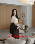 EP YAYING Yak Wool Ethnic Jacquard Jacket