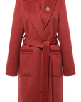 YAYING Red Wool Coat
