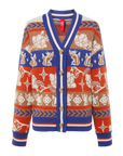 YAYING Printed Knit Sweater
