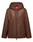 YAYING Hooded Drawstring Cotton Coat