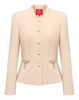 YAYING Beige Tailored Blazer