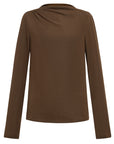 YAYING Wool-Blend Long-Sleeve T-Shirt EPKAA5501AK