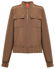 YAYING Silk Stand Collar Jacket EPKAS1235AK