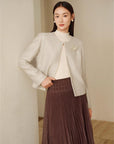 YAYING V-Neck Slim Fit Knit Vest EPKAS9902AW