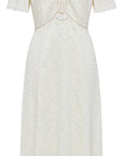 YAYING Pleated Lace Dress EPKEA4612AM