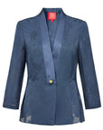 YAYING Jacquard Silk Blazer EPKES1122AZ