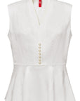 YAYING Mulberry Silk Sleeveless Shirt EPKES2304AW