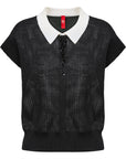 YAYING Mulberry Silk Starry Sky Blouse EPKES9519AH