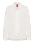 YAYING White Silk Shirt