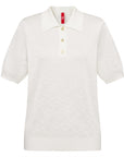 YAYING Silk-Acetate Polo Knit Sweater