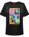 YAYING Triacetate Straight-Shoulder T-Shirt