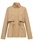 YAYING Mulberry Silk and Wool Trench Coat EPKPW7201AE