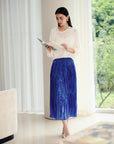 EP YAYING Chinese Style Mulberry Silk Shirt
