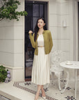 YAYING Wool Cashmere Knitted Cardigan