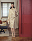 YAYING Chinese Style Stand-Collar Cropped Jacket