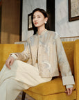 YAYING Elegant Stand Collar Coat EPKPSM101BJ