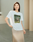 YAYING Silk-Cotton Printed T-Shirt EPKAC5303AW