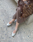 EP YAYING Elegant Ruyi-Inspired Ballet Flats EAKALXB01AS