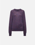 EP YAYING Embroidered Mohair & Silk Cardigan