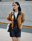 EP YAYING Vintage Floral Print Jacket EGKAA1215AZ