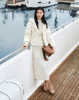EP YAYING Silk Goose Down Coat