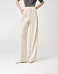 YAYING Long High-Waist Wide-Leg Casual Pants EPLIW6404A