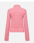 EP YAYING Women’s Outdoor Sport Stretch Waist‑Cinched Printed Knit Jacket EGLAA1315A