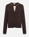 EP YAYING Faux‑Layer Color‑Block Knit Cardigan EGLIR9528A