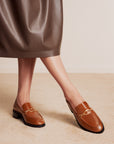 EP YAYING Two-Way British Loafers