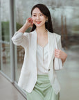 EP YAYING  Slim Waist Blazer