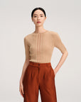 YAYING Beige Tailored Vest
