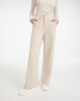 EP YAYING Non-dyeing Cashmere Knit Pants