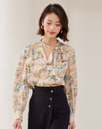 EP YAYING Mulberry Silk Shirt