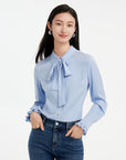 EP YAYING Mulberry Silk Shirt