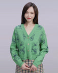 EP YAYING Short Knit Cardigan