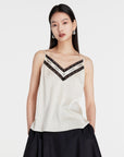 EP YAYING Lace Mulberry Silk Cami