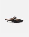 EP YAYING Vine-like Crystal Buckle Half Slippers