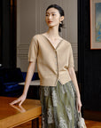 YAYING V-neck Knitted Cardigan