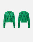 EP YAYING Short Knit Cardigan
