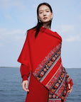 EP YAYING Miao Red Scarf
