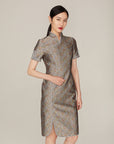 YAYING Elegant Song Brocade Qipao Dress